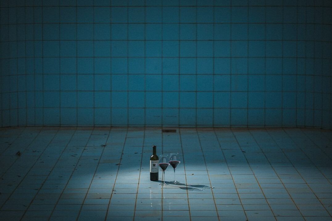 detective investigating crime scene