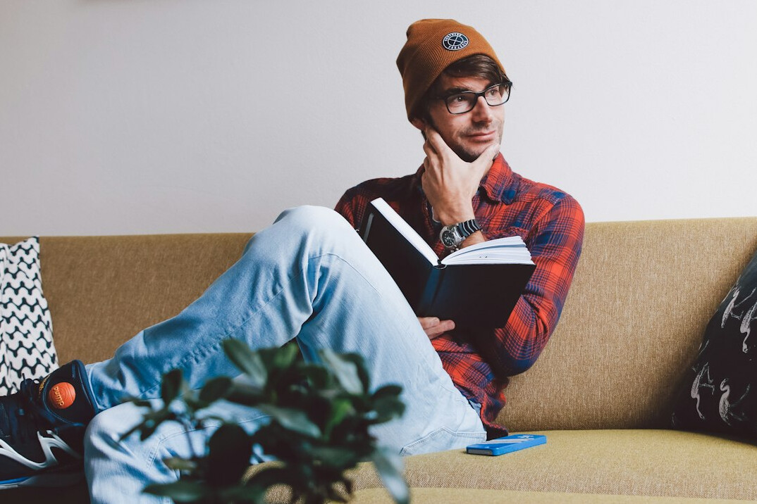 author thinking about plot